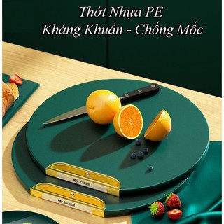 1131-Thớt nhựa kháng khuẩn xoay 360 , thớt nhựa chống trượt, chống nấm mốc cao cấp C1131