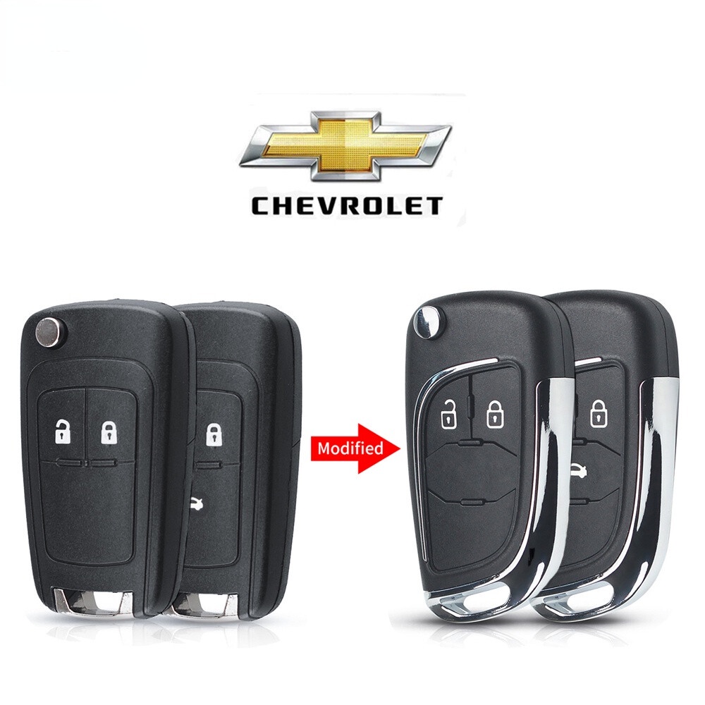 Vỏ Chìa Khóa Điều Khiển Từ Xa Cho Xe Chevrolet 2 / 3 / 4 / 5 Cruze Epica