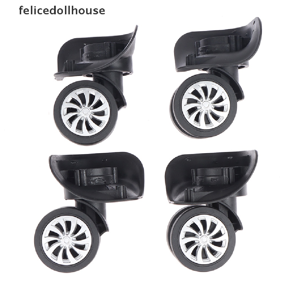 Bộ 4 Bánh Xe Xoay 360 Độ Chuyên Dụng Cho Vali Kéo