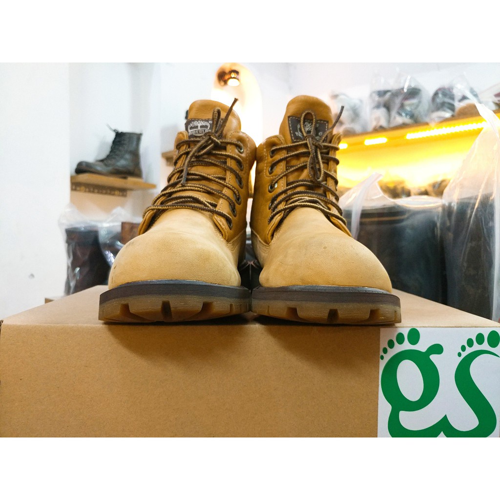 Giày chính hãng 2hand TIMBERLAND ROLL TOP ANKLE BOOTS 🍎