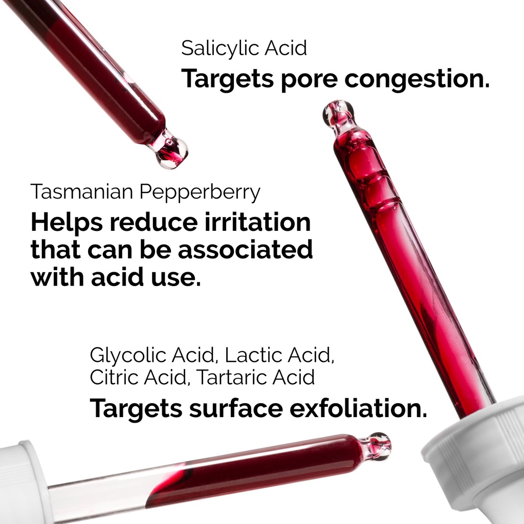 Tẩy Tế Bào Chết The Ordinary AHA 30% BHA 2% Peeling Solution