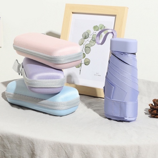 Ô Mini Che Nắng Gấp Gọn Chống Tia UV 3 Lớp SMARTCHOICE Tiện Lợi Đi Du Lịch Tặng Kèm Hộp Đựng [Hàng Loại 1] SCG-PK012