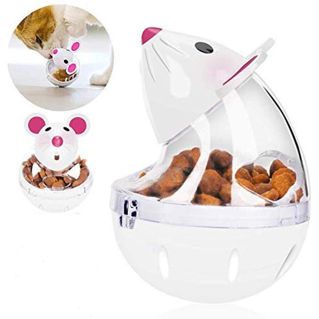 Hộp Đồ Chơi Đựng Thức Ăn Hình Chuột Hoạt Hình Chống Rò Rỉ Dành Cho Thú Cưng