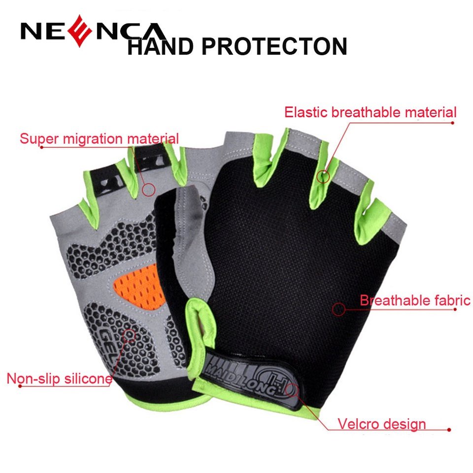 Găng tay NEENCA chạy xe đạp / xe máy / xe đạp unisex siêu thoải mái