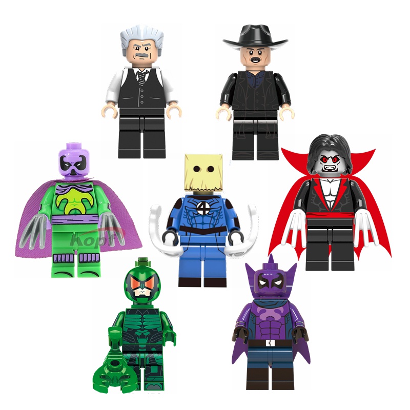 Đồ Chơi Mô Hình Nhân Vật Mary Jane Morbius Marvel Giáo Dục Cho Trẻ DIY