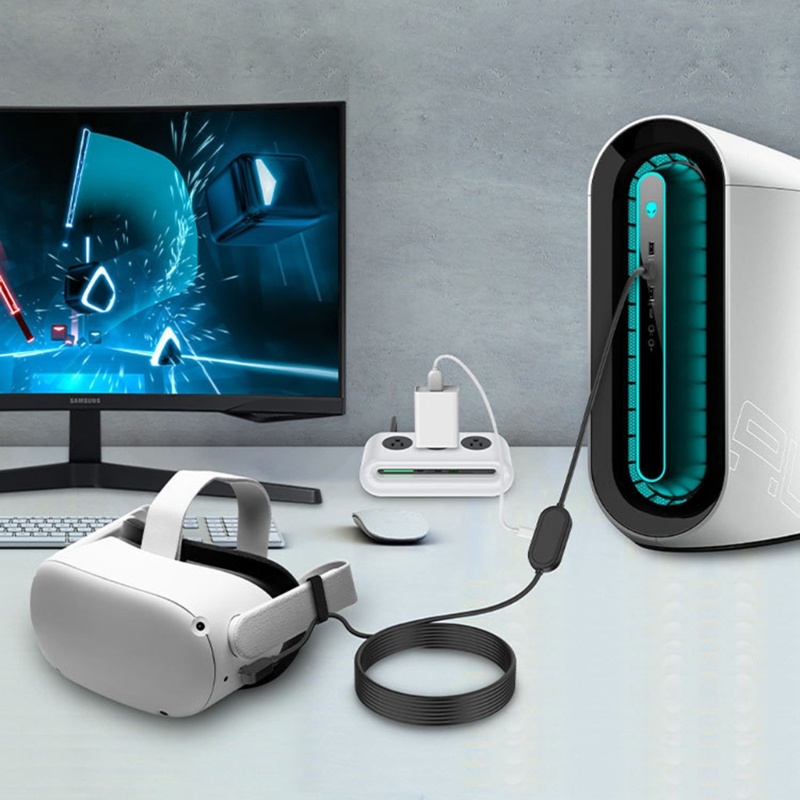 Dây Cáp Sạc 2A Chuyên Dụng Cho Máy Tính Quest 2 5Gbps