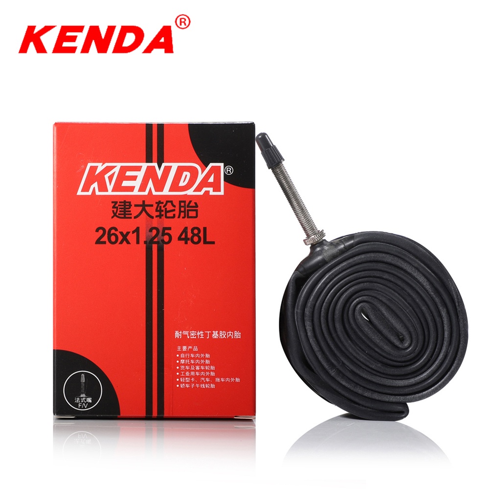 2pc KENDA ống trong 26 inch 26x1.25 ống xe đạp leo núi Schrader Presta xe đạp ống trong 26er lốp cho