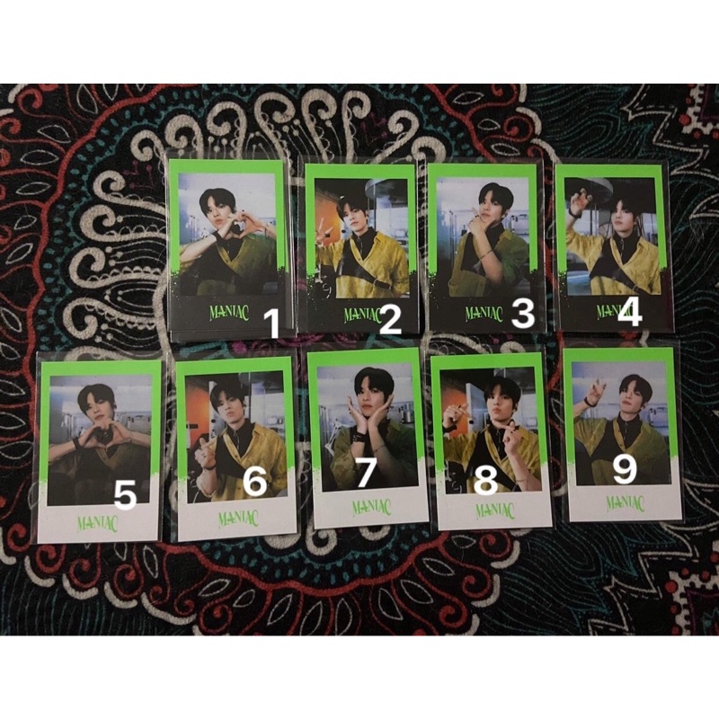 Ảnh thẻ bo góc Stray Kids Seungmin trong concert Miniac