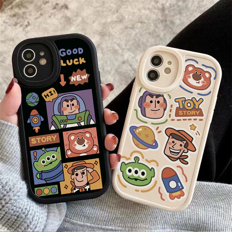 Thời trang đơn giản phim hoạt hình Toy Story Vỏ điện thoại cho Realme C11 C21Y C25Y C25 C12 C15 C17 C21 c3 8Pro 7i 6 S 5 5i Chống va đập Trọn gói Thời trang đơn giản phim hoạt hình Toy Story Vỏ điện thoại cho Realme C11 C21Y C25Y C25 C12 C15 C17 C21 c3 8P
