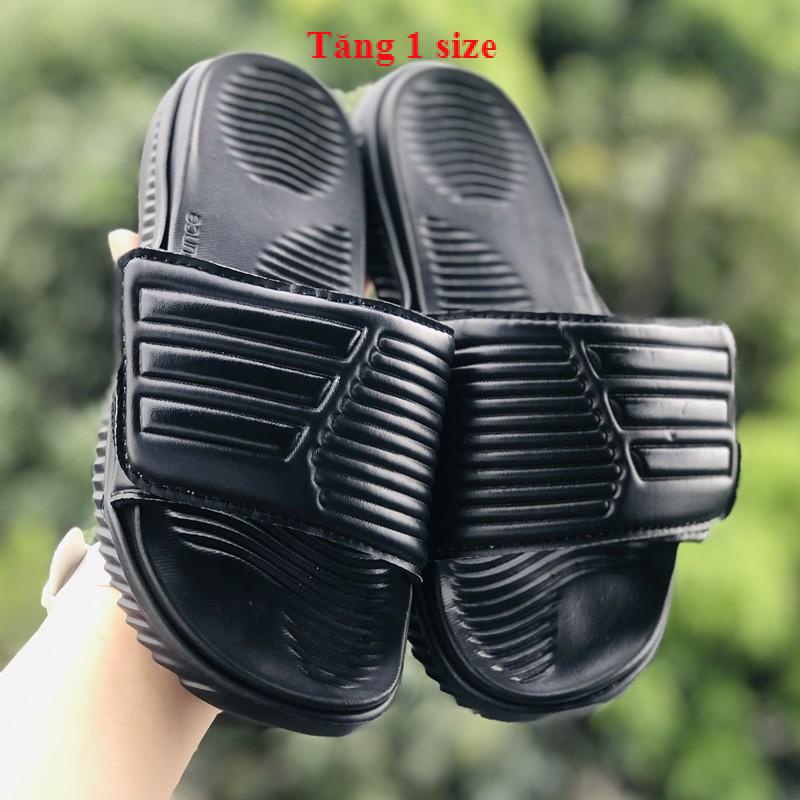 Dép Alphabounce adidas ❤️FREESHIP + FullBox❤️ quai ngang thể thao nam nữ 3 tầng chất xịn, đế 2 lớp siêu êm VNXK full đen