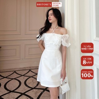  BBSTORE'S Đầm Xòe Cổ Vuông Dự Tiệc Sang Trọng -D1246