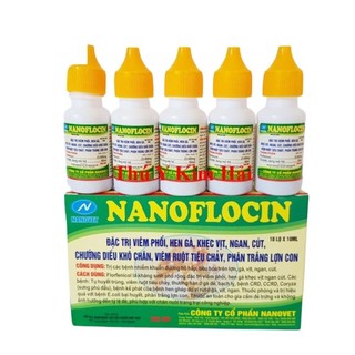 Nanoflocin lọ 10ml chính hãng nanovet
