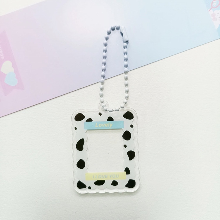 Ins Khung ảnh móc khóa acrylic