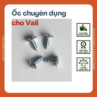 Combo ốc vít thay thế quai xách, tay cầm vali