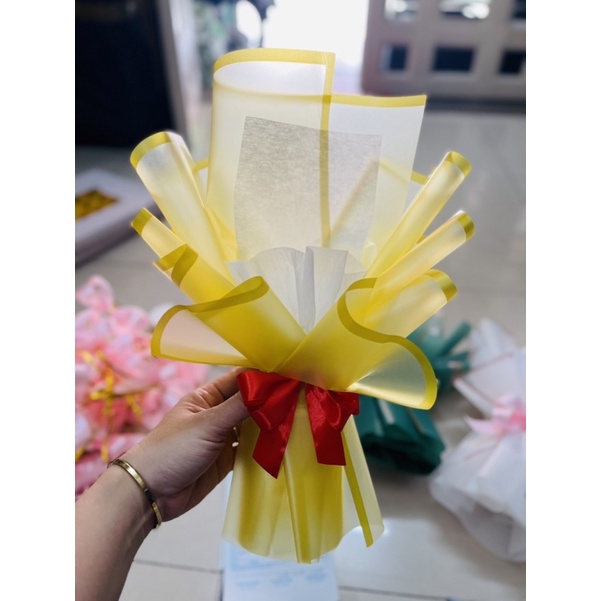 Cốt cắm hoa sáp bó 1 bông, 3-5-7 bông mua về tự cắm hoa vào là xong