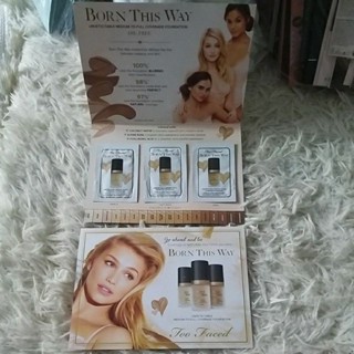 sample mẫu thử kem nền ba màu too faced born this way