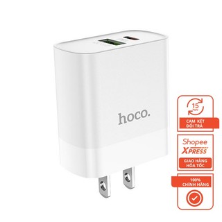 Bộ củ sạc nhanh hoco c80 + cáp sạc type c c80 20w