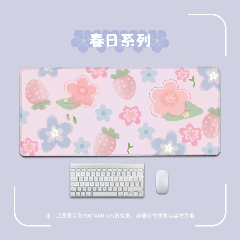 Miếng Lót Chuột Máy Tính Chống Trượt Hình Hoa Dễ Thương