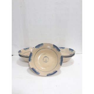 Tô kiểu xưa đá phết xanh nhỏ C6*R16 cm
