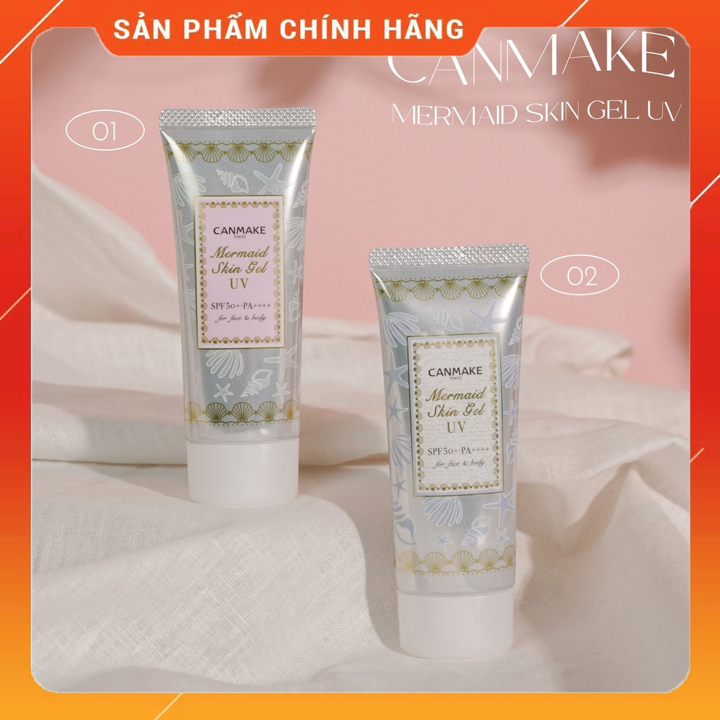 Kem Lót Chống Nắng Canmake Mermaid Skin Gel UV