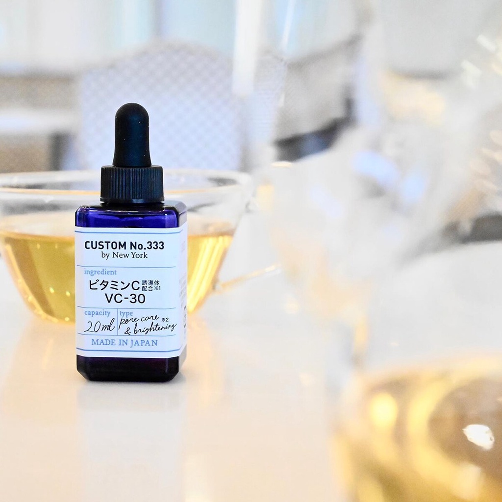 Tinh Chất Custom No.333 By New York Dẫn Xuất Vitamin C Tối Đa VC30 20ml