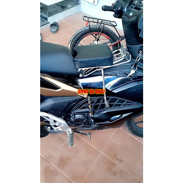 Ghế ngồi xe máy yên nệm không tựa XE SỐ