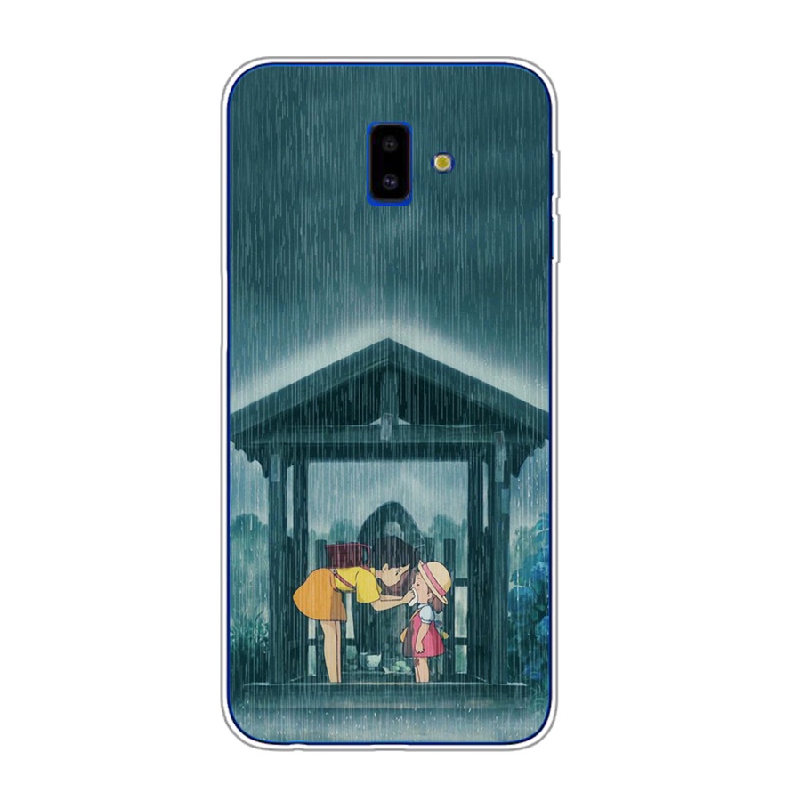 Ốp Điện Thoại Silicon TPU Mềm Hình Anime B12 Cho Samsung Galaxy a6 2018 plus / j6 2018 plus / j8 2018 / s9 plus / j7 plus