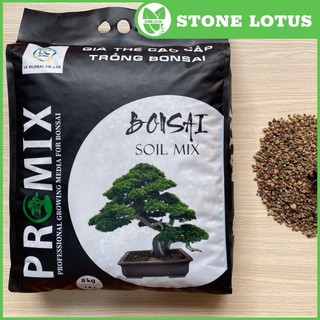 1kg Giá Thể Trồng Bonsai, Đất Trồng Sen Đá Soilmix Trộn Sẵn Akadama,Pumic,Lava Đen Đỏ nhập khẩu Nhật Bản
