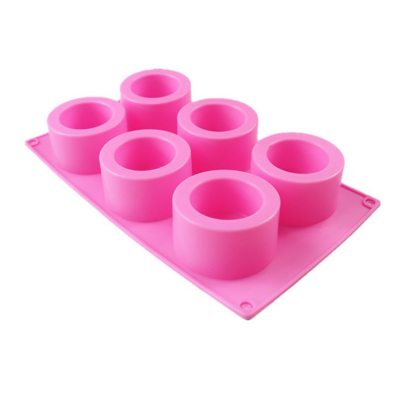 Khuôn Silicone Làm Cốc Nước 6 Ngăn Tiện Dụng