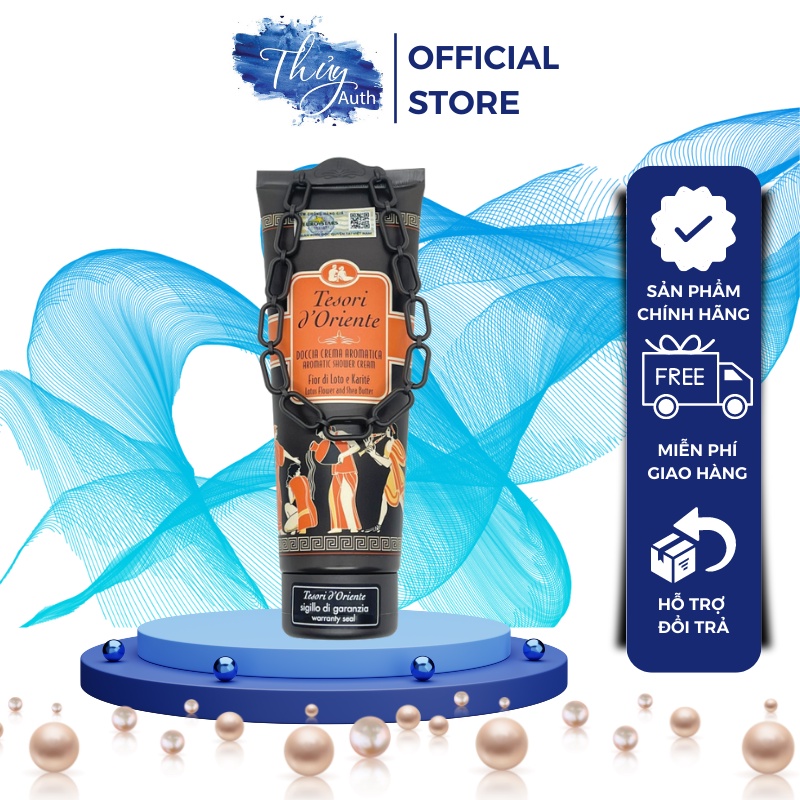 ( Hàng Nhập Khẩu Chính Hãng ) Sữa Tắm Xích Lưu Hương Nước Hoa Ý Tesori D’Oriente Lotus Flower 250ml