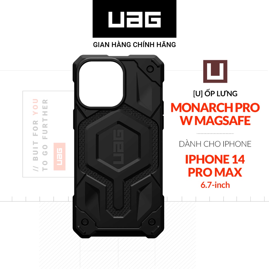 Ốp Lưng UAG MONARCH Pro Magsafe Cho iPhone 14 Pro Max [6.7 INCH]