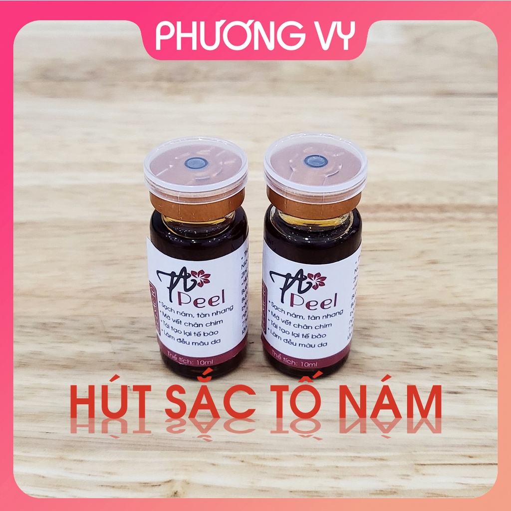 10ml Nước đi nám NÂU, tẩy nám, nguyên liệu Spa, căng mịn sáng bóng, làm trắng da, peel da.