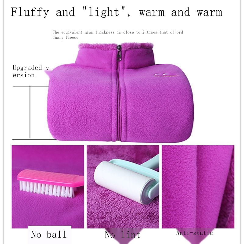 Áo Khoác Nỉ Lót Nhung Dày Giữ Ấm Dáng Rộng Thời Trang Thu Đông Cho Phụ Nữ Trung Niên