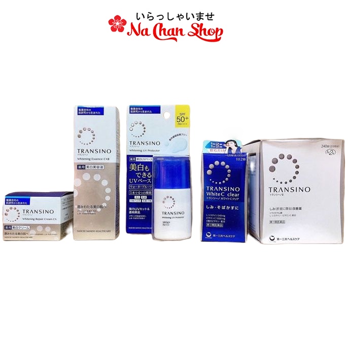 Bộ transino ngăn ngừa và hỗ trợ giảm nám hàng đầu nhật bản