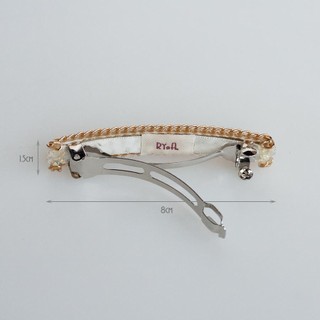 Kẹp tóc bấm đính dây hạt RYA 92065