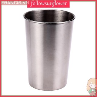 Ly uống nước bằng thép không gỉ 350ml kiểu dáng tiện dụng