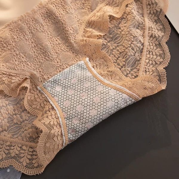 Quần lót ren su gen bụng mềm minh, thoải mái, thoáng mát 6331