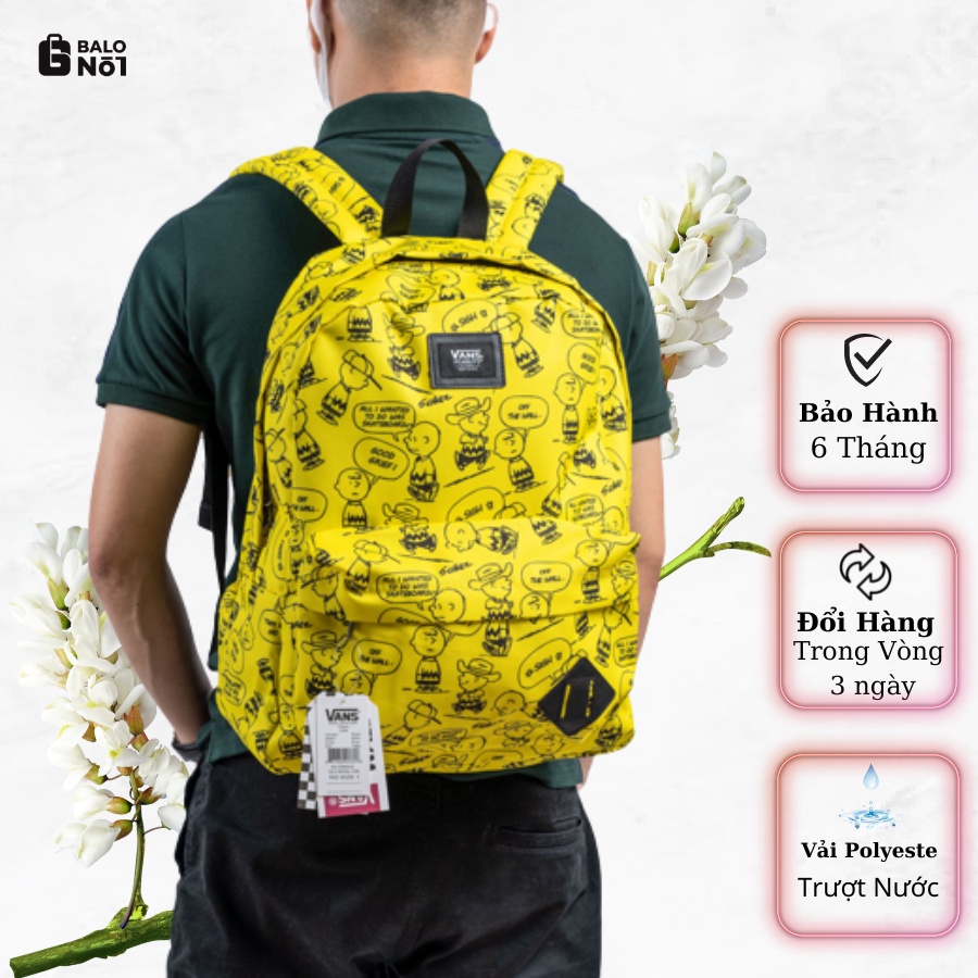 Balo đi học du lịch Vans Peanuts Snoopy Backpack 2019