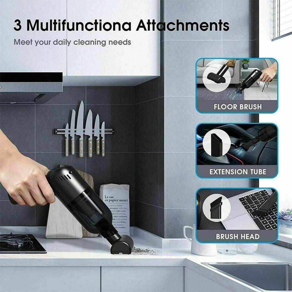 Máy Hút Bụi Cầm Tay Không Dây Cho Xe Hơi