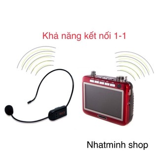 Mic trợ giảng đa năng sóng FM.