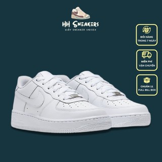 Giày thể thao nam Giày thể thao nữ AF1 trắng - Giày AF1 trắng nam nữ cao cấp Full Box