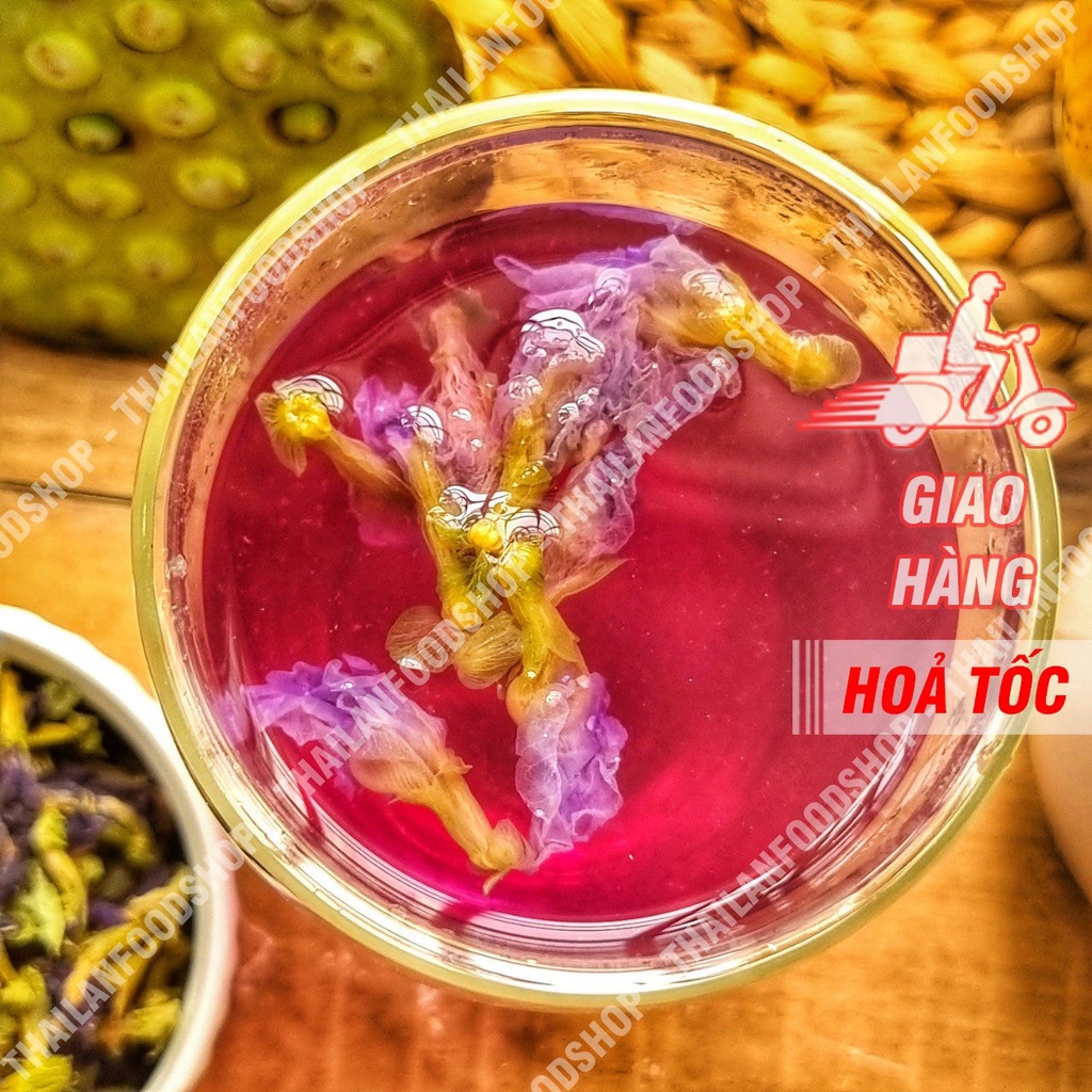 Trà Hoa Đậu Biếc Lon 150Gram (Hoa Đậu Biếc Sấy Khô)
