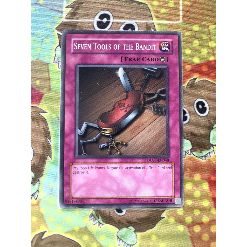 Thẻ Bài Yugioh Trap Seven Tools of the Bandit - Common