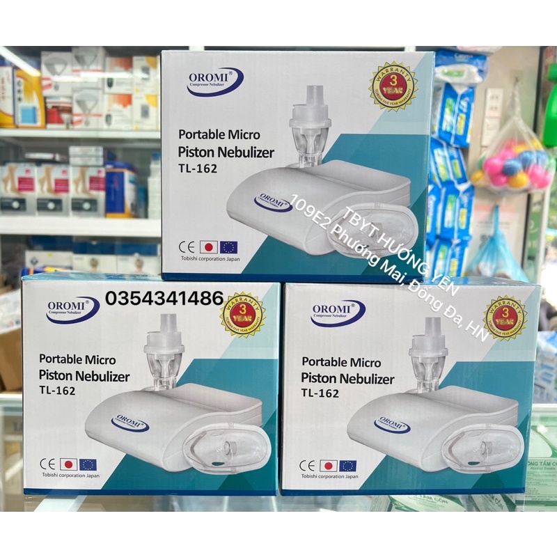Máy xông mũi họng, xông khí dung Oromi - Hàng chính hãng
