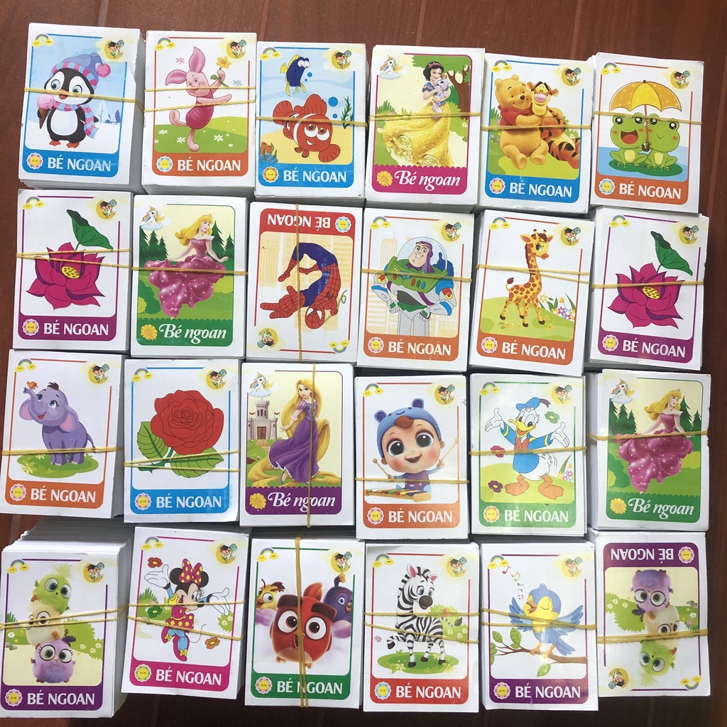 Phiếu bé ngoan cắt sẵn , phiếu bé ngoan cho học sinh mầm non.