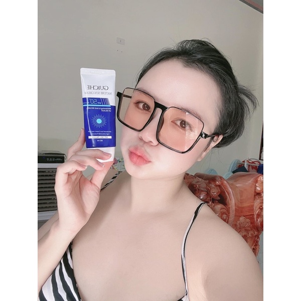 KEM CHỐNG NẮNG GUICHE BLUE EDITION SUN CREAM với SPF 50+ PA+++