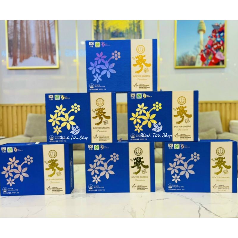 Viên Hòng Sâm Cao Cấp Doctor Ginwells Ginseng (Hộp 720 viên)