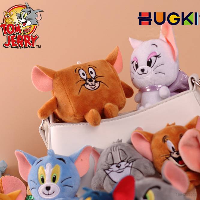 Móc Khóa Hình Tom Và Jerry Nhồi Bông NS3 Dễ Thương