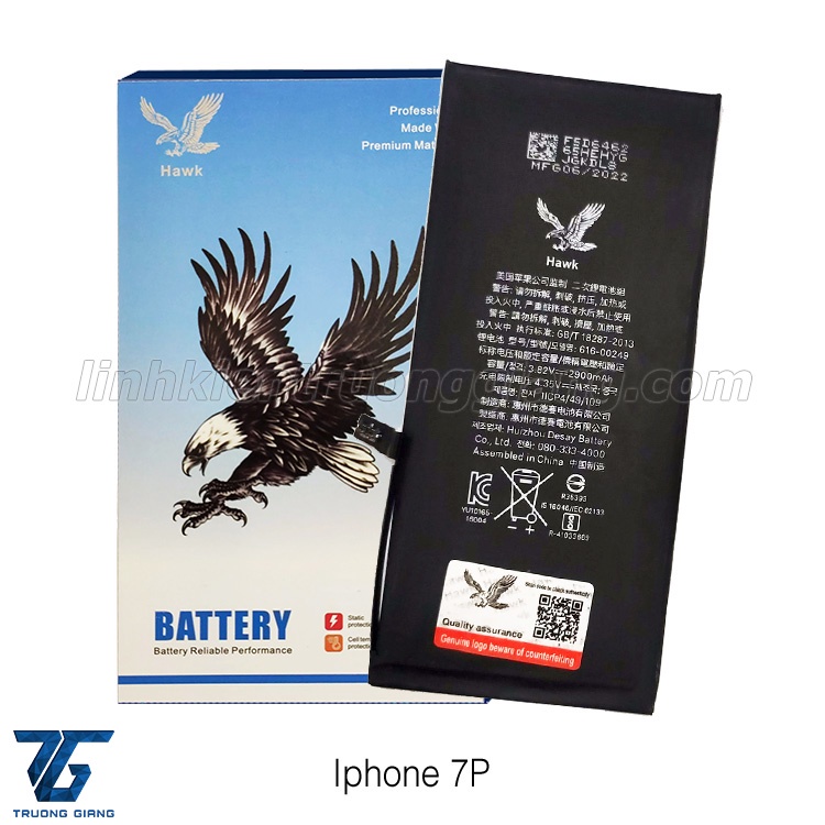 Pin thay cho ip 7P / 7PLUS