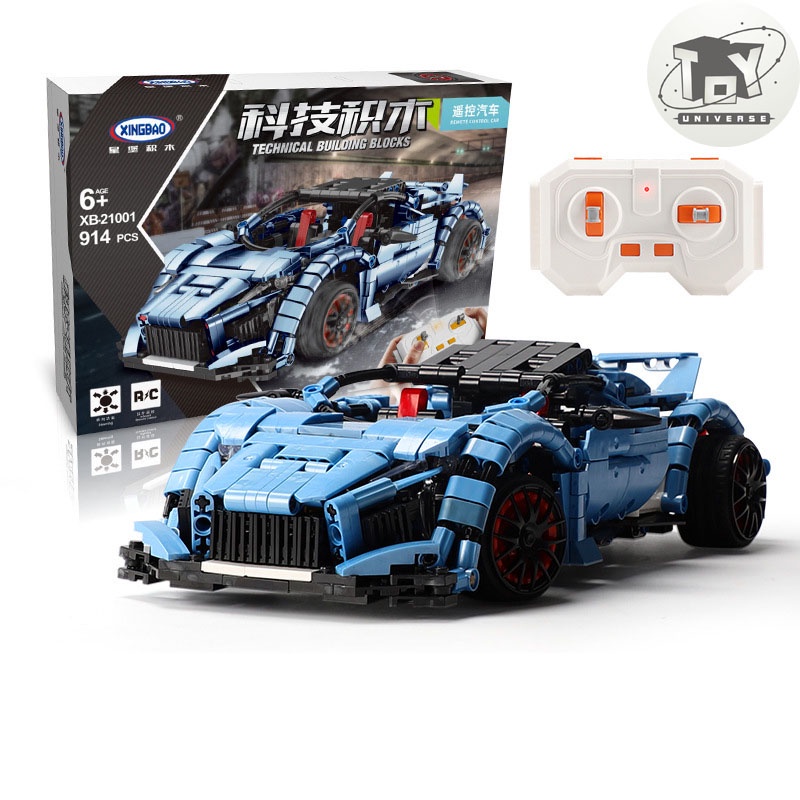 Đồ Chơi Lắp Ráp LEGO Mô Hình Siêu Xe Điều Khiển Từ Xa Lykan Hypersport XB21001